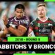 Latrell Mitchell Shines As Rabbitohs Roar Against Broncos