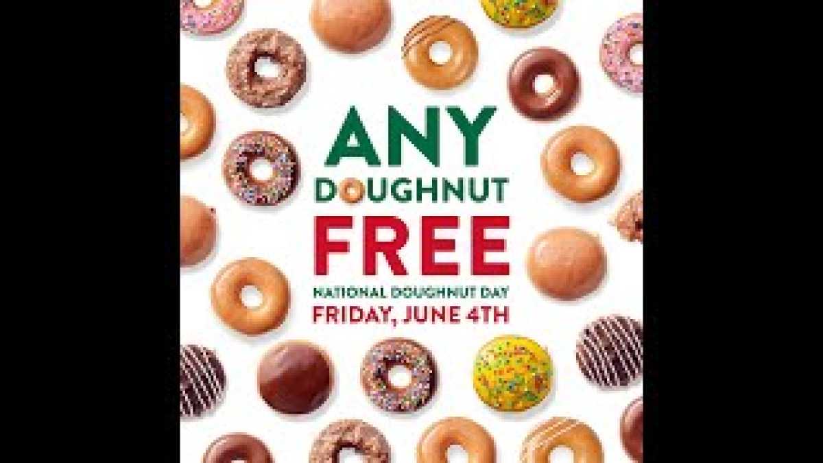 National Doughnut Day Celebrations: Free Treats At Krispy Kreme And Donut King