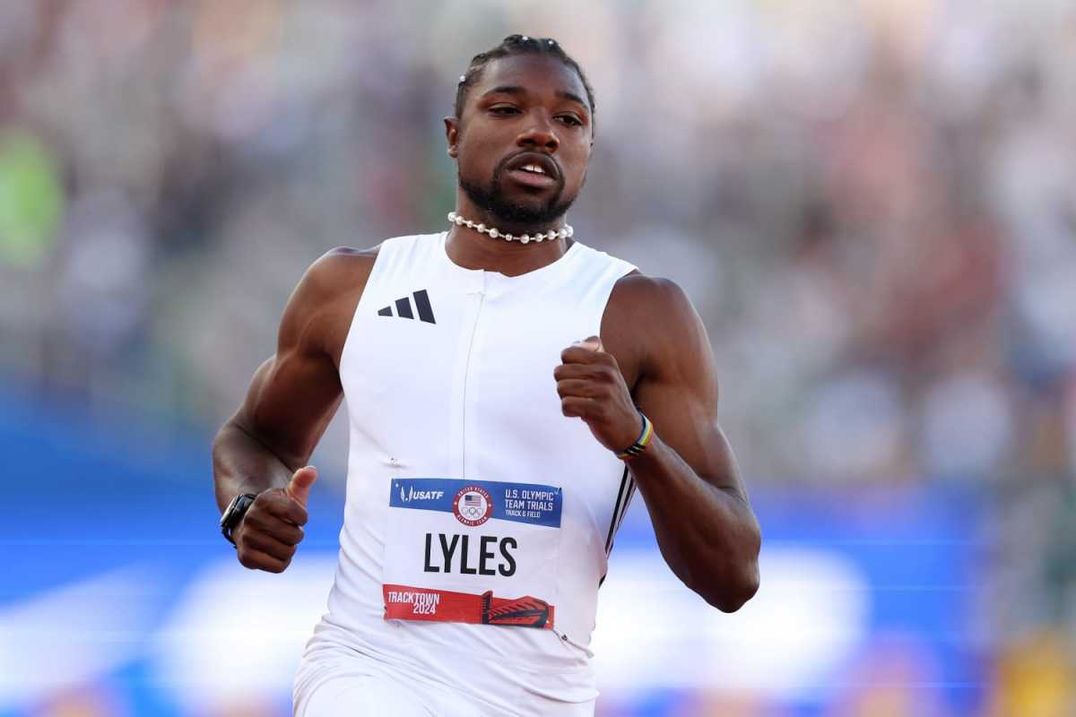 Noah Lyles Triumphs In Men's 100m Final At U.s. Olympic Trials, Eyes Sprint Double At Paris Games