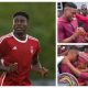 Nottingham Forest Striker Taiwo Awoniyi's Emotional Moment At Twin Sister's Wedding Goes Viral