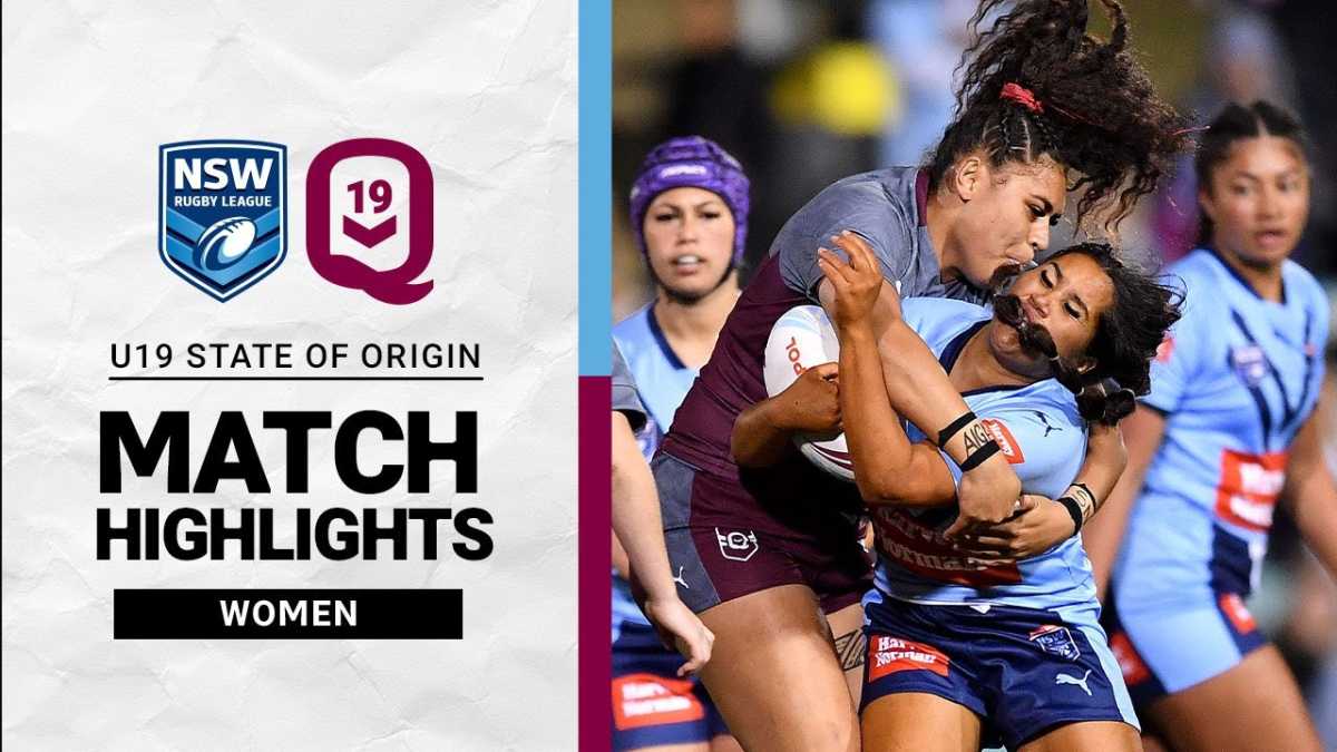 Nsw U19 Women's State Of Origin Dominates Queensland With Stellar Performance