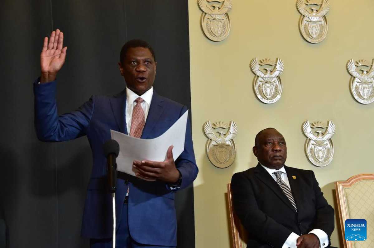 Paul Mashatile Appointed As Deputy President Of South Africa In 7th Administration