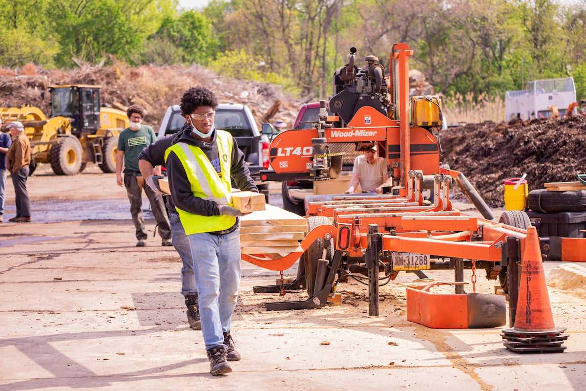 Philadelphia's Reforestation Hub: Turning Trees Into Carbon Smart Wood And Jobs