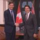 Prime Minister Trudeau And British Columbia Premier Eby Discuss Collaborative Priorities