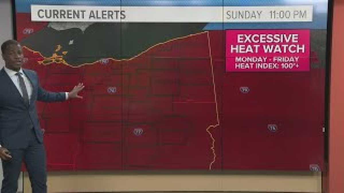 Rare Excessive Heat Warning Issued For Northeast Ohio