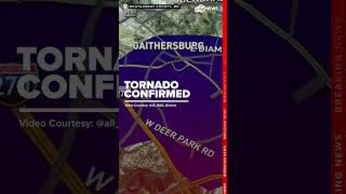 Severe Weather Hits Maryland: Tornado Causes Havoc Across Montgomery County