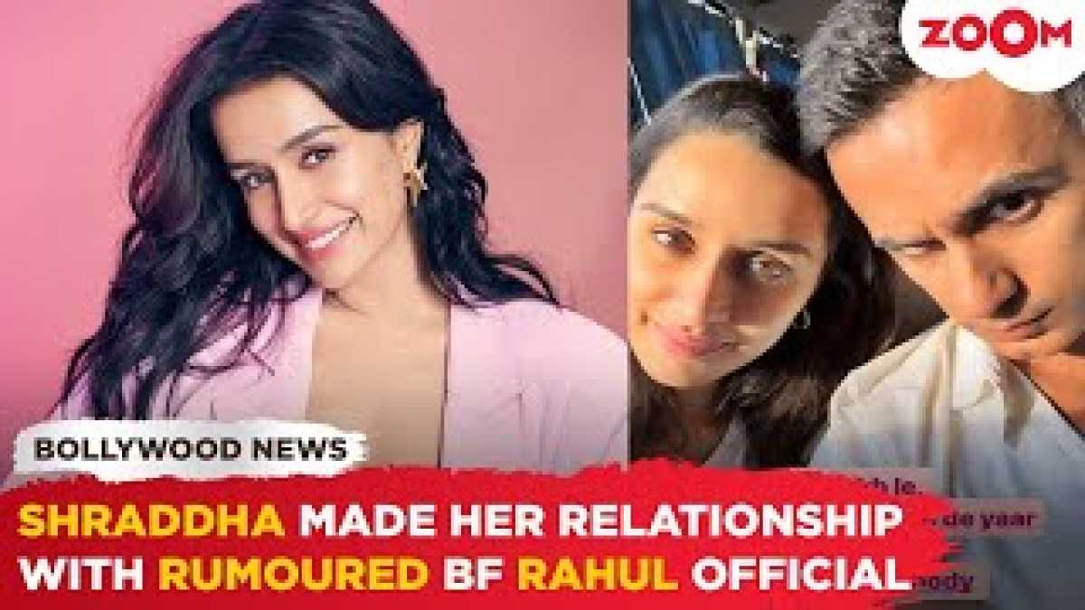 Shraddha Kapoor Confirms Relationship With Rahul Mody On Instagram