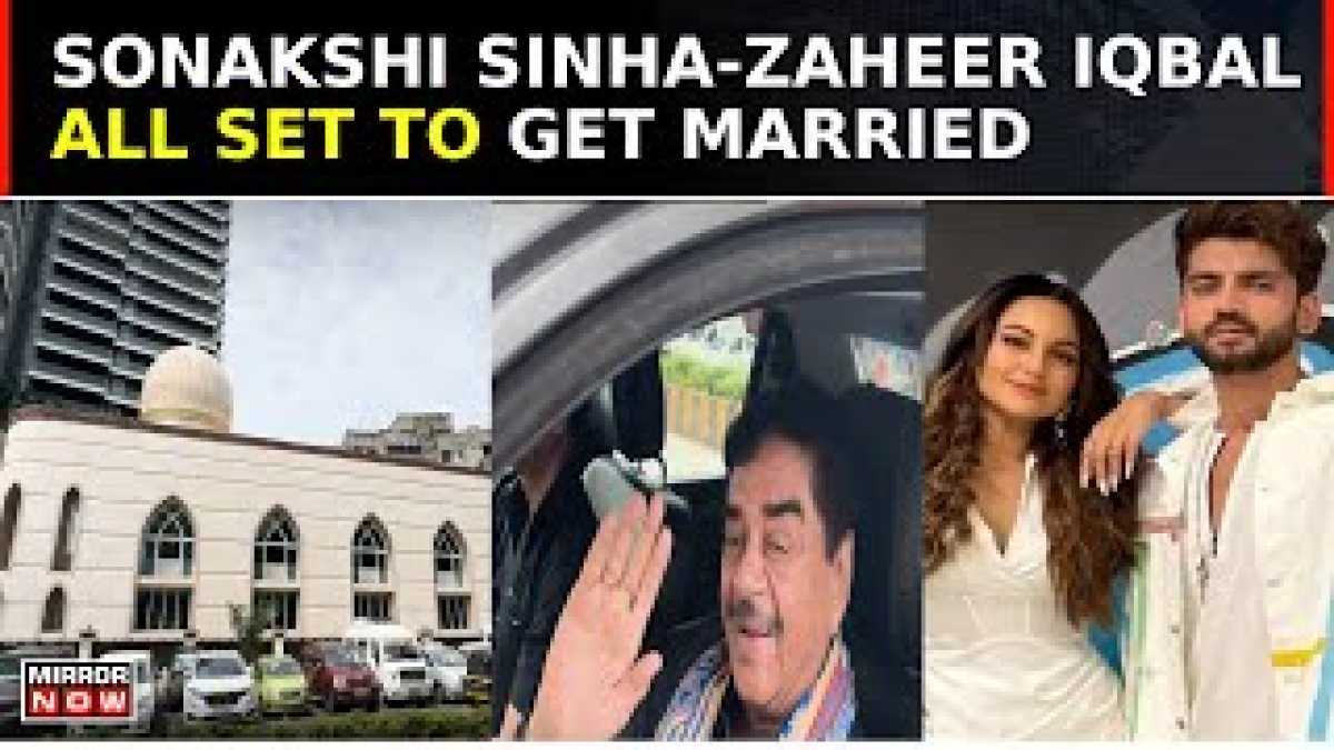 Sonakshi Sinha And Zaheer Iqbal Tie The Knot In A Private Ceremony