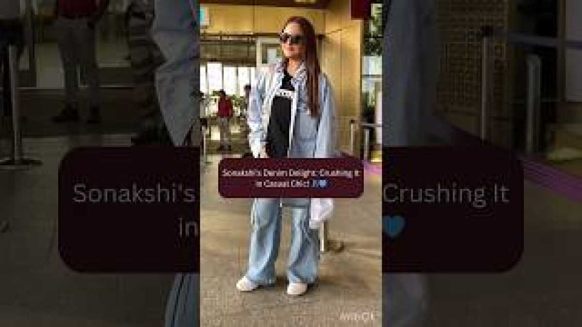 Sonakshi Sinha: Redefining Blazers With A Stylish Twist