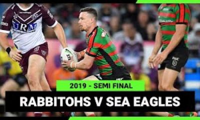 South Sydney Rabbitohs Defeat Manly Warringah Sea Eagles In Rain Soaked Encounter