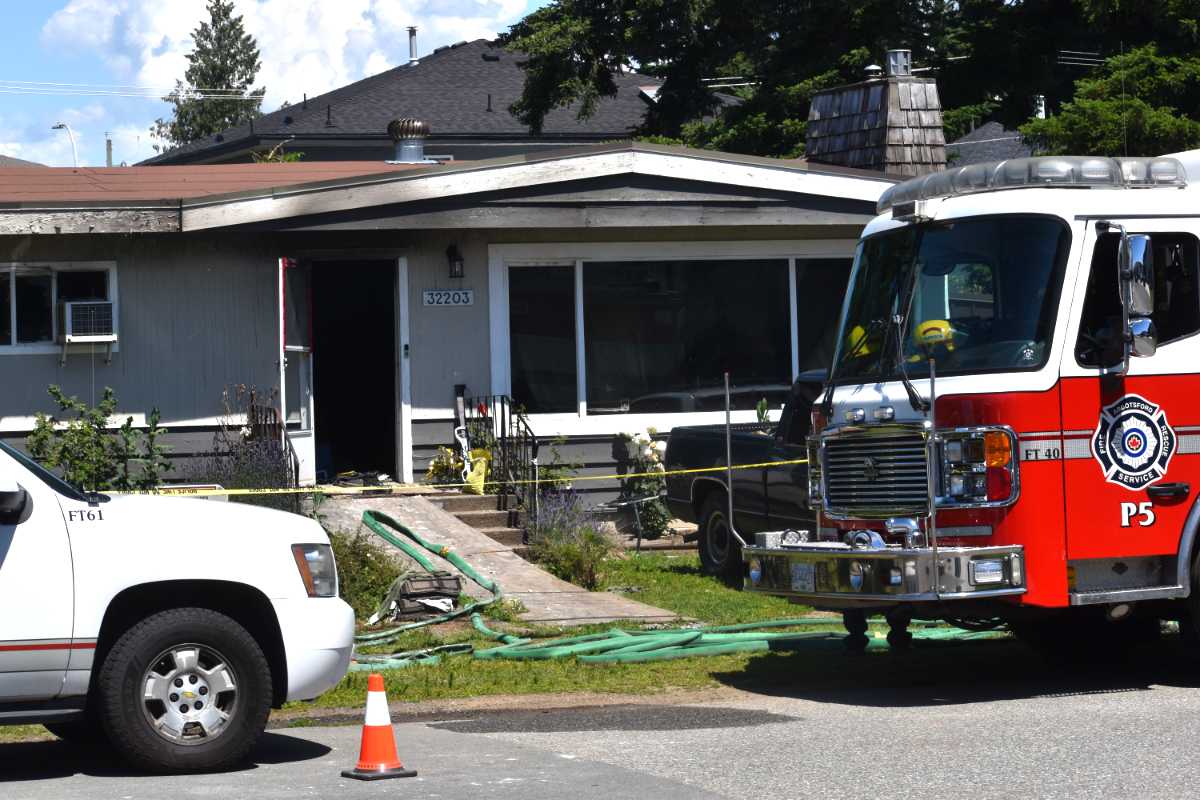 Tragic House Fire In Abbotsford Claims One Life And Leaves Two Critical