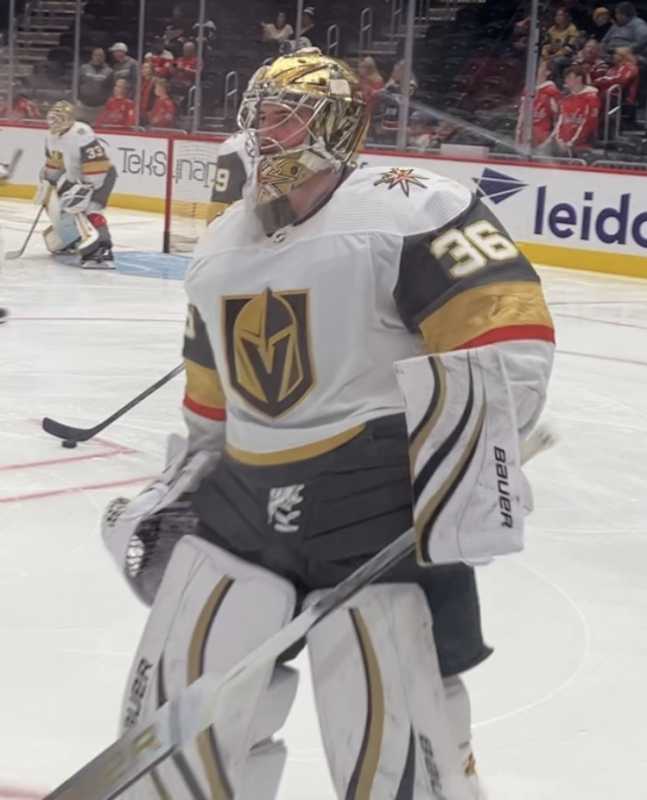 Washington Capitals Acquire Goaltender Logan Thompson From Vegas Golden Knights