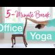 Yoga Experts Share Desk Yoga Poses To Alleviate Workplace Stress And Fatigue