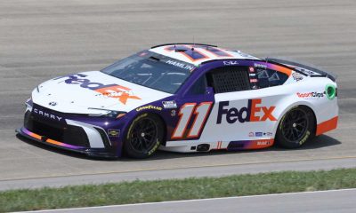 Denny Hamlin Earns Pole Position At Ally 400 In Nashville Superspeedway