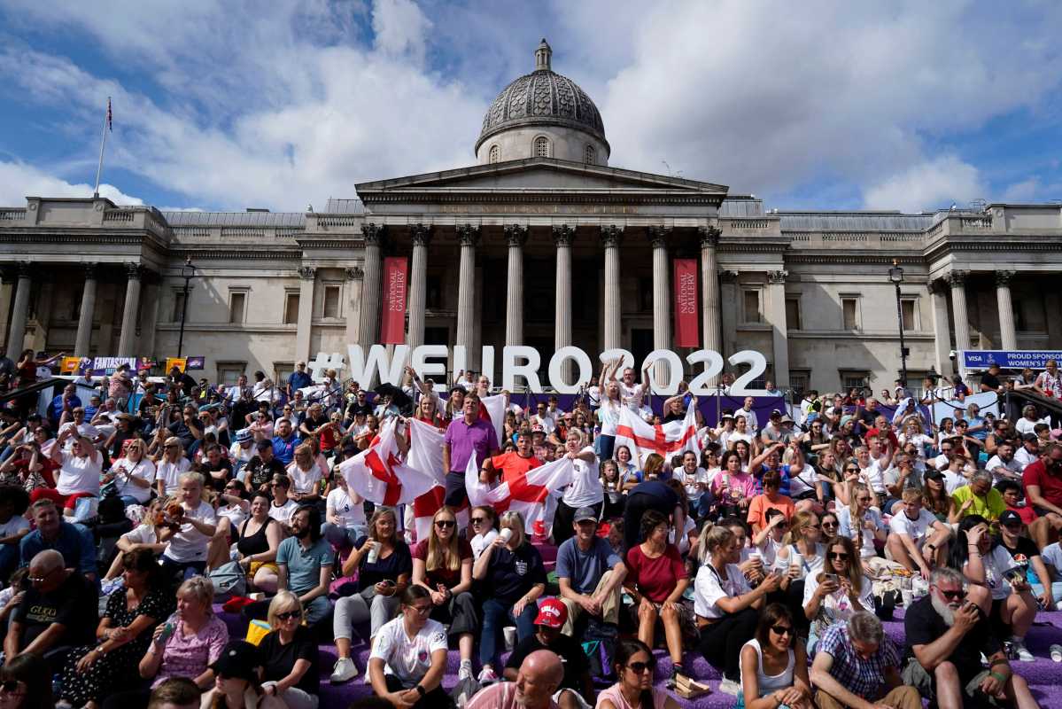 London Mayor Sadiq Khan Hosts Free Euro 2024 Final Screening At The O2