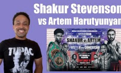 Shakur Stevenson Looks To Shine Bright In Hometown Title Defense Against Artem Harutyunyan