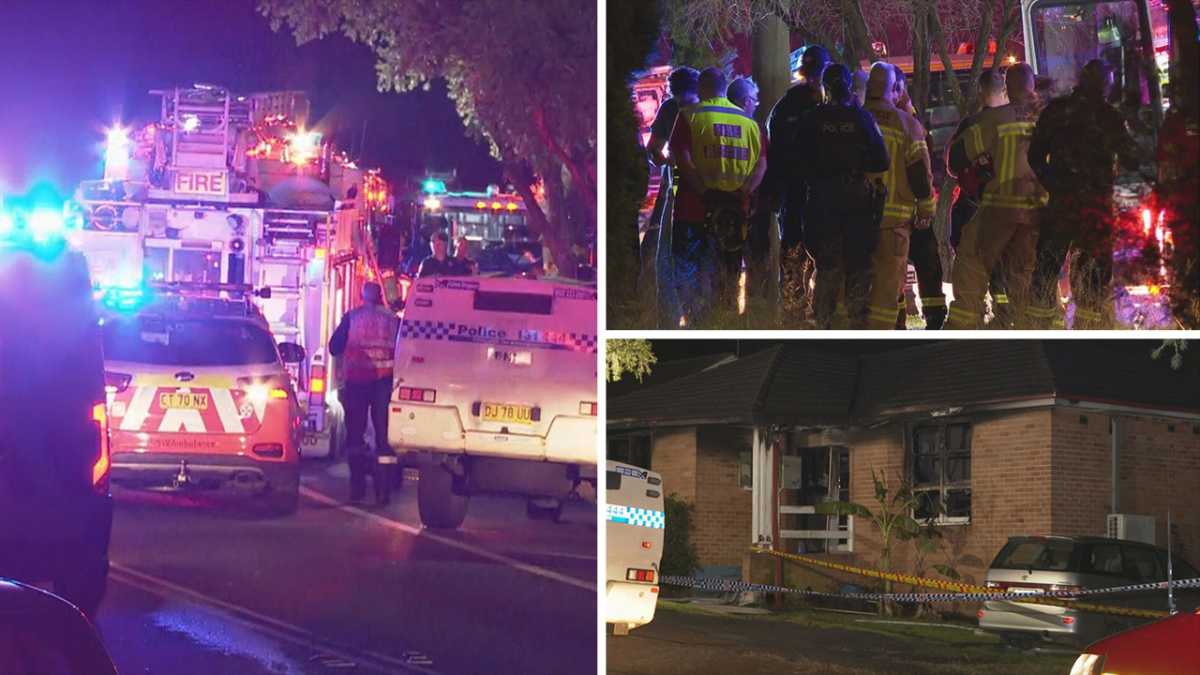 Tragic Family House Fire In Sydney's West Leaves Three Children Dead