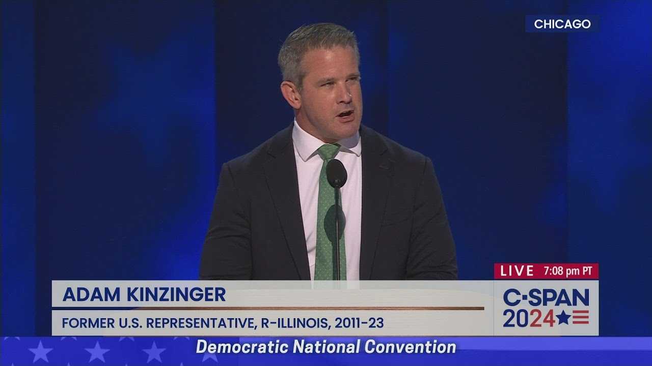 Adam Kinzinger Democratic National Convention