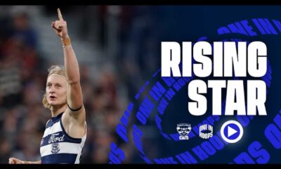 Afl Rising Star Award Presentation