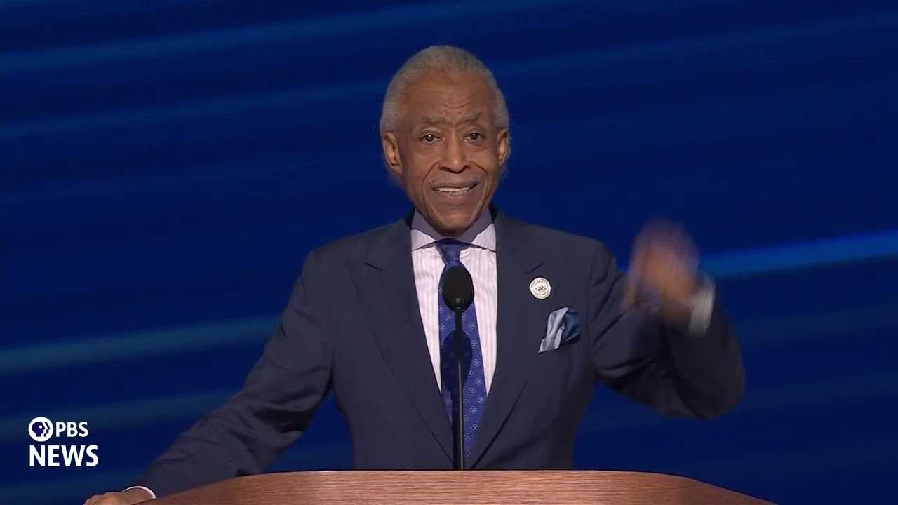 Al Sharpton Speaking At Dnc