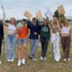 A Level Results Day Celebrations In Gloucestershire