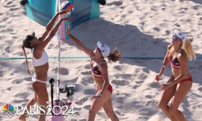 American Beach Volleyball Team Upset In Paris Quarterfinals