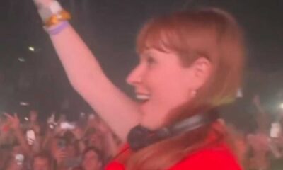 Angela Rayner Ibiza Dancing