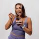 Aryna Sabalenka Serving Acai Bowl