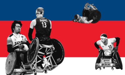 Australian Wheelchair Rugby Team At Paralympics