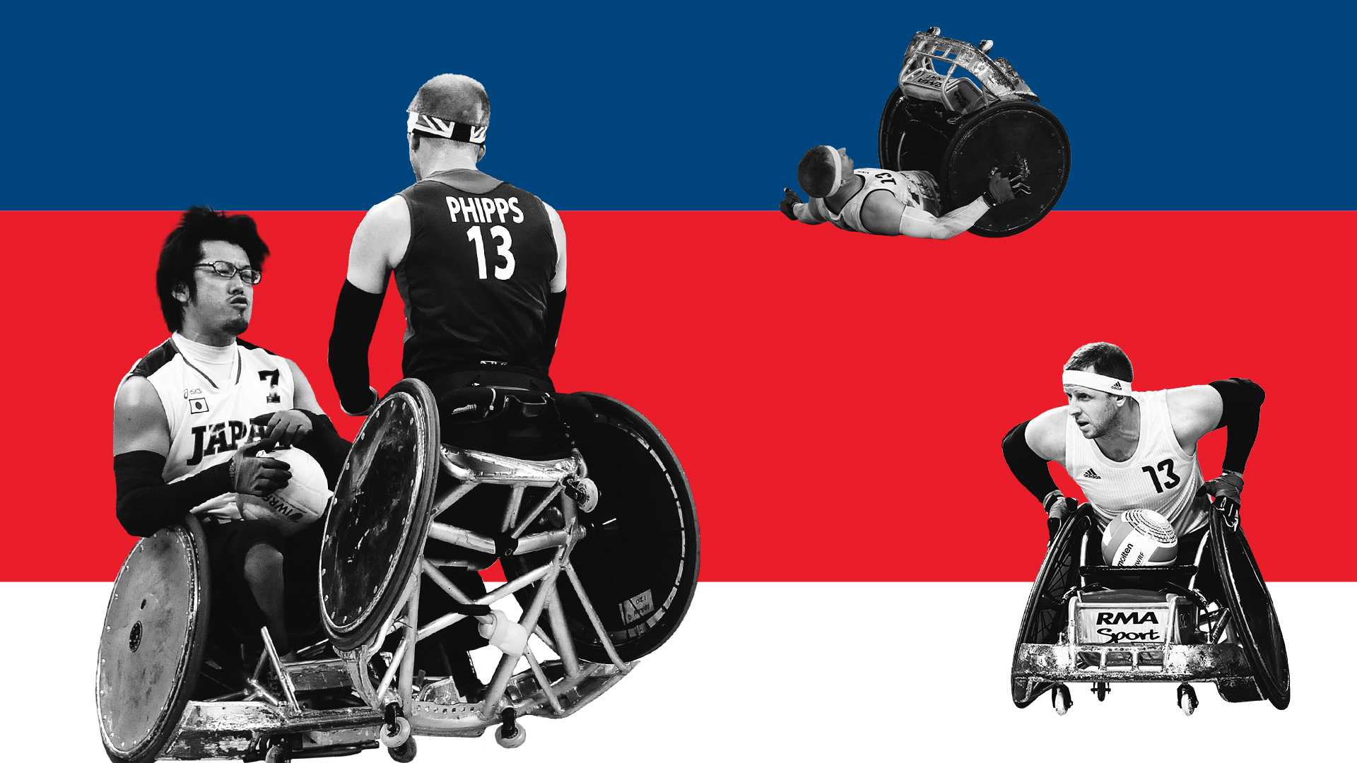 Australian Wheelchair Rugby Team At Paralympics