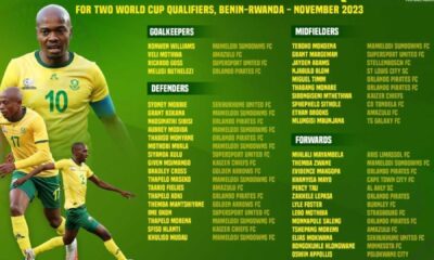 Bafana Bafana Squad Training