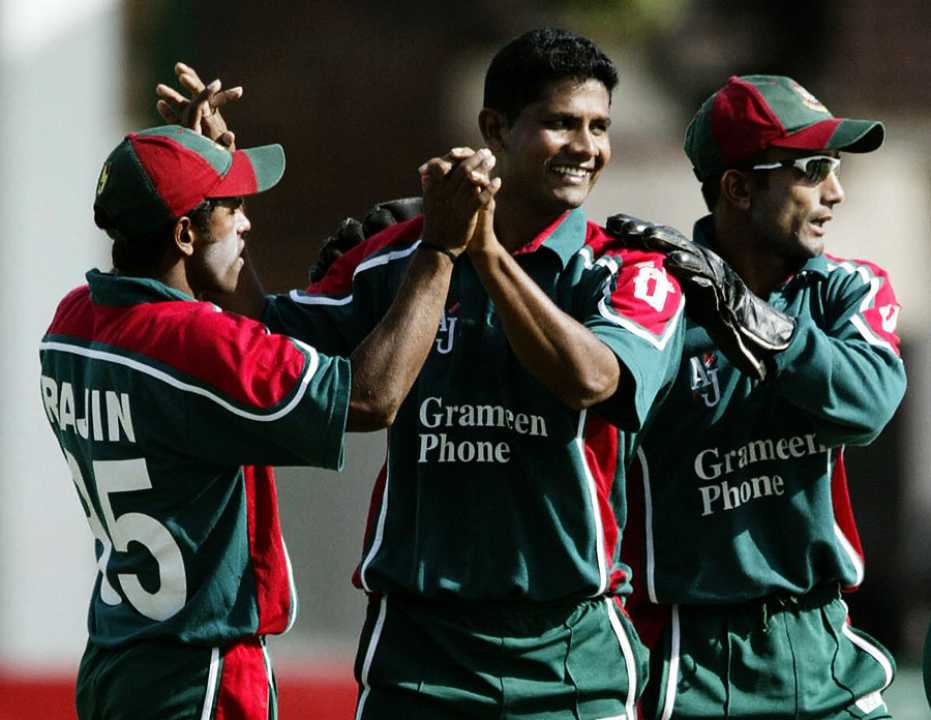 Bangladesh Cricket Team Celebrates Victory