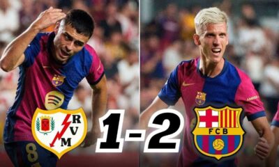 Barcelona Vs Rayo Vallecano Match Highlights