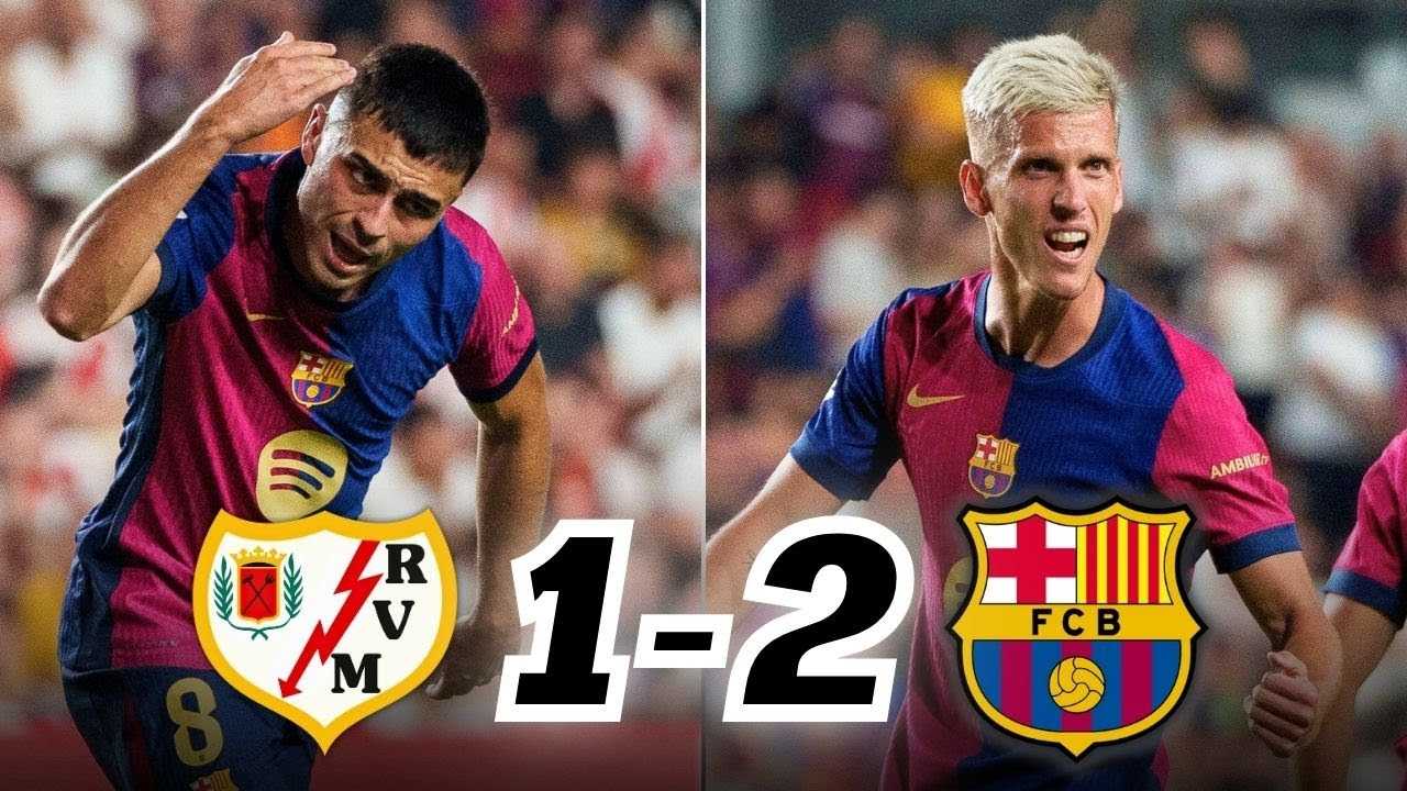 Barcelona Vs Rayo Vallecano Match Highlights