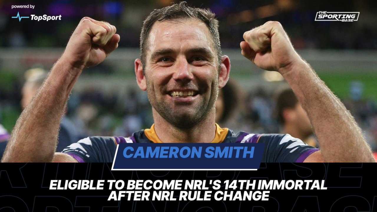 Cameron Smith Nrl Immortal Announcement