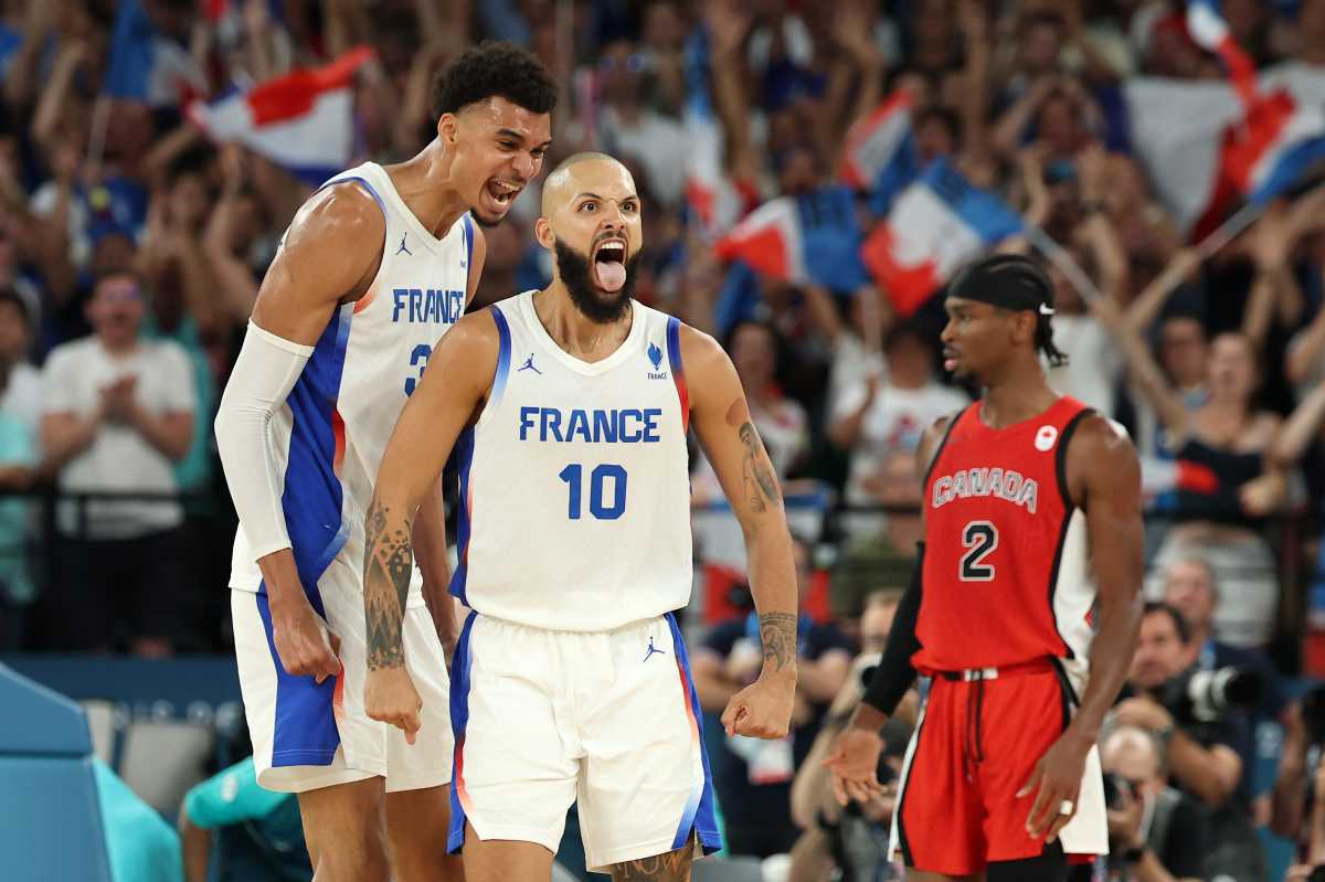 Canada Falls Short Against France In Olympic Basketball Quarterfinals