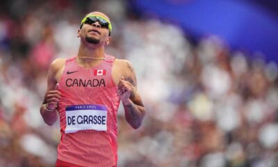 Canada's Relay Team Dashes To Gold In Men's 4x100m