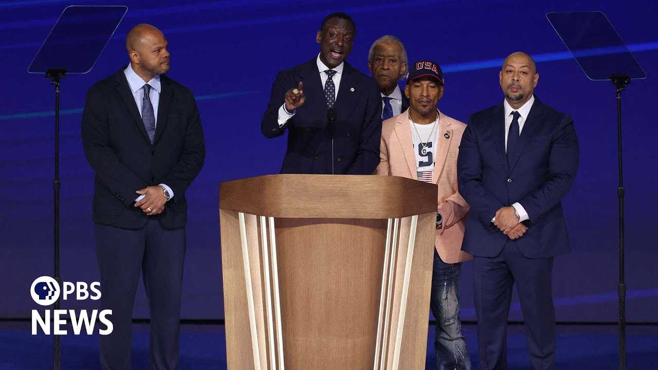 Central Park Five At Democratic National Convention