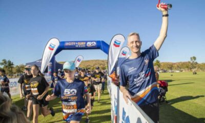 Chevron City To Surf Fun Run Participants