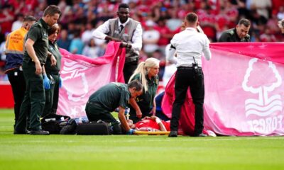 Danilo Suffers Injury During Forest Vs Bournemouth Match