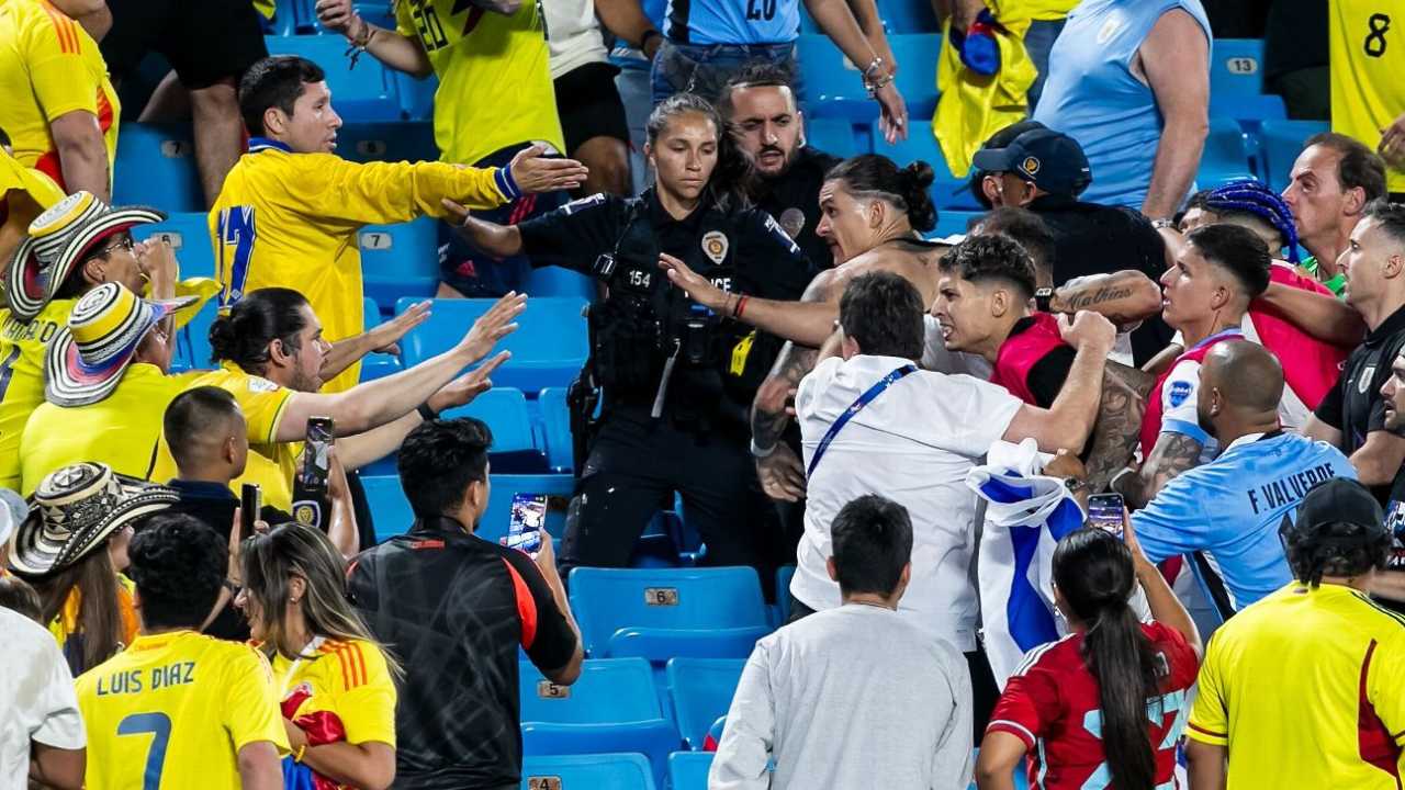 Darwin Nunez Uruguay Copa America Incident