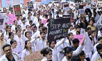 Doctors Protesting For Healthcare Safety