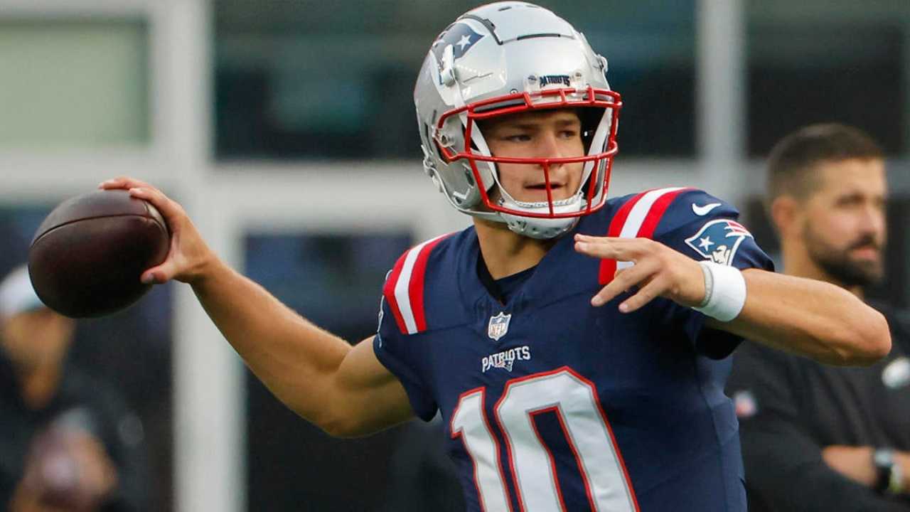 Drake Maye Patriots Preseason Game