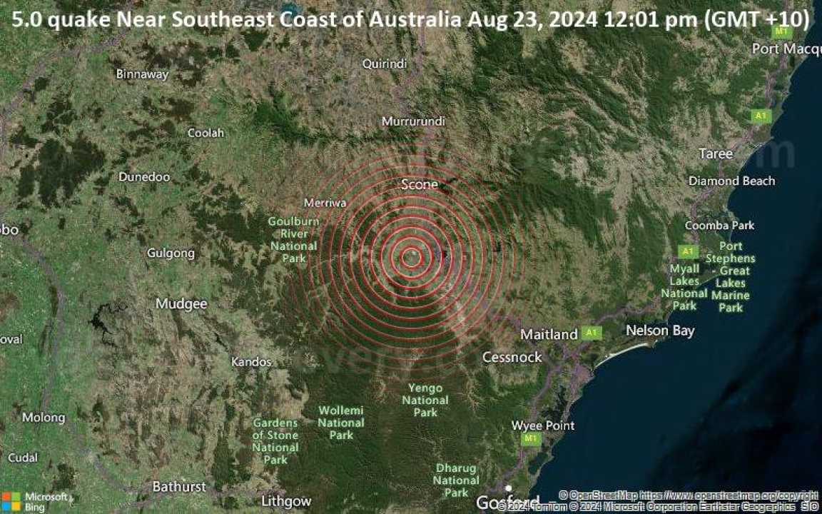 Earthquake In New South Wales 2024