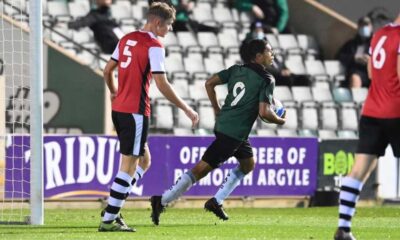 Exeter City Youth Football Match