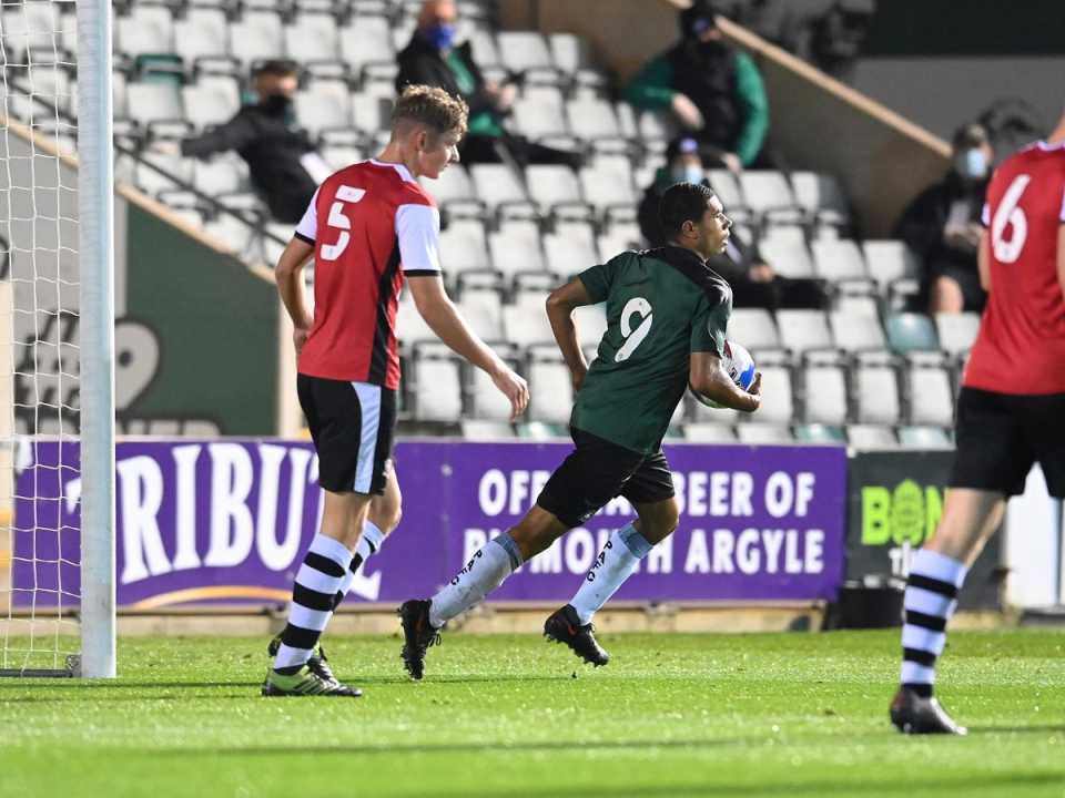 Exeter City Youth Football Match