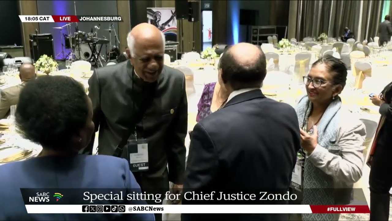 Farewell Dinner Chief Justice Zondo