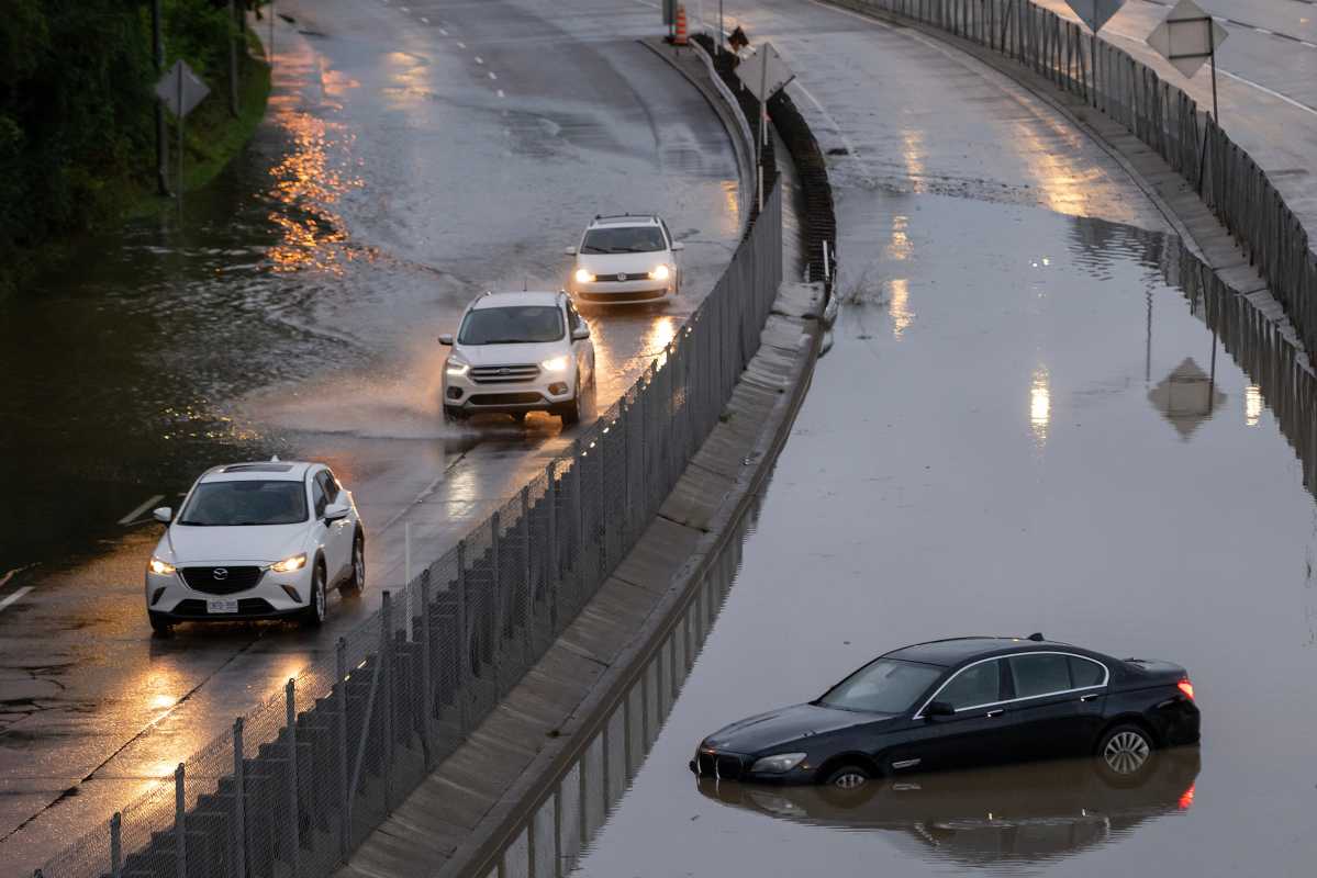 Flooding Causes Power Outages In Montreal After Tropical Storm Debby