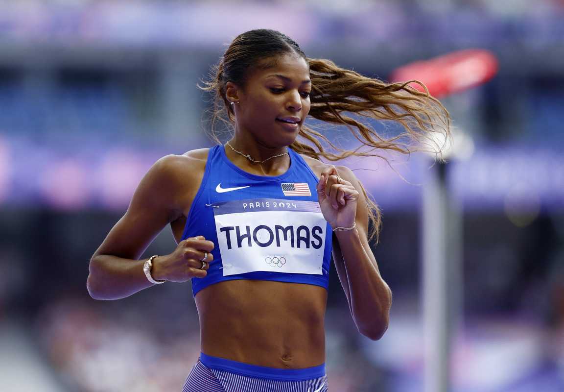 Gabby Thomas Strikes Gold In Paris!