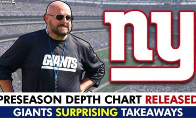 Giants Make Moves Before Preseason Game